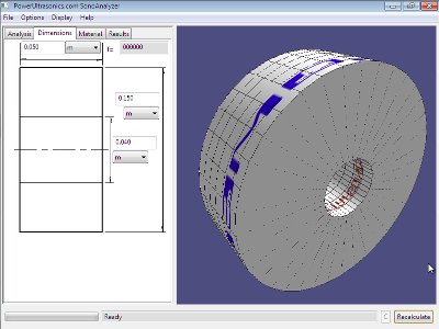 Ring sonotrode model