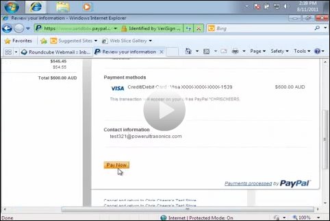 Video demonstrating the ordering process for SonoAnalyzer