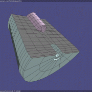 Conical sonotrode with user-defined internal profile and core