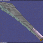 Exponential profile sonotrode with user-defined internal hole profile and core